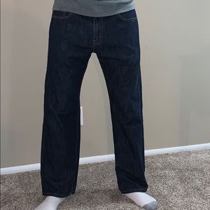 Men’s Levi jeans.